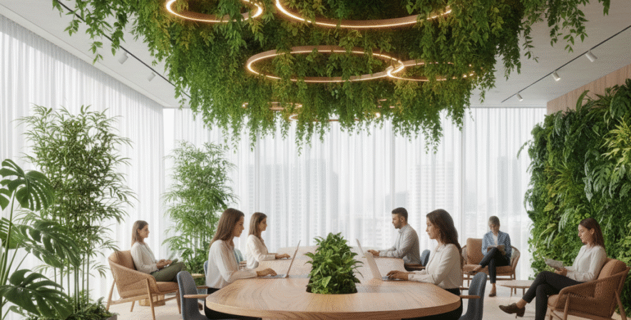 Arquitetura Biofílica: Quando o Ambiente Respira Junto com as Pessoas