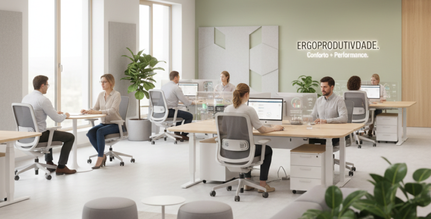 Ergoprodutividade: Quando Conforto e Performance Caminham Juntos