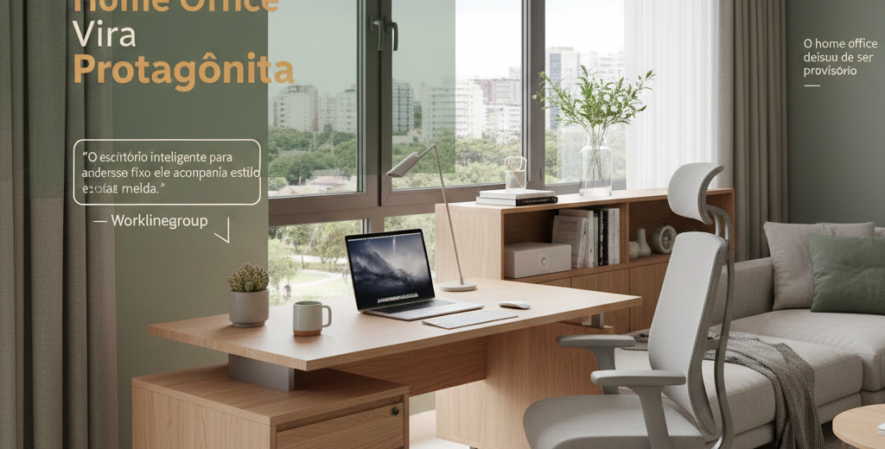 O Escritório em Casa: Quando o Home Office Vira Protagonista