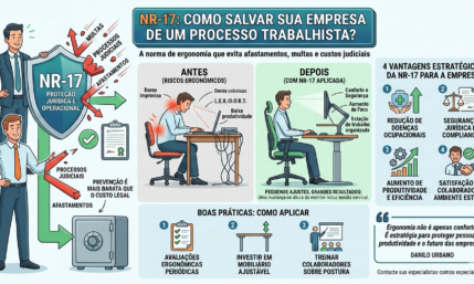 Por que a NR-17 pode salvar sua empresa de um processo trabalhista?