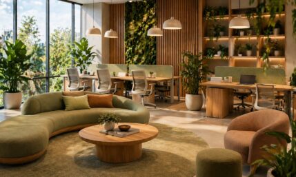 Biophilic Design: Como a Humanização dos Escritórios Está Transformando o Mobiliário Corporativo