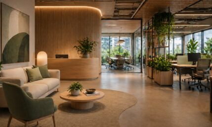 O escritório como ferramenta de branding: como o ambiente corporativo comunica sua marca
