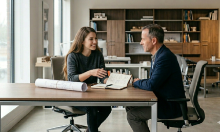 O arquiteto que apresentou assinatura ao cliente ganhou o projeto antes de começar